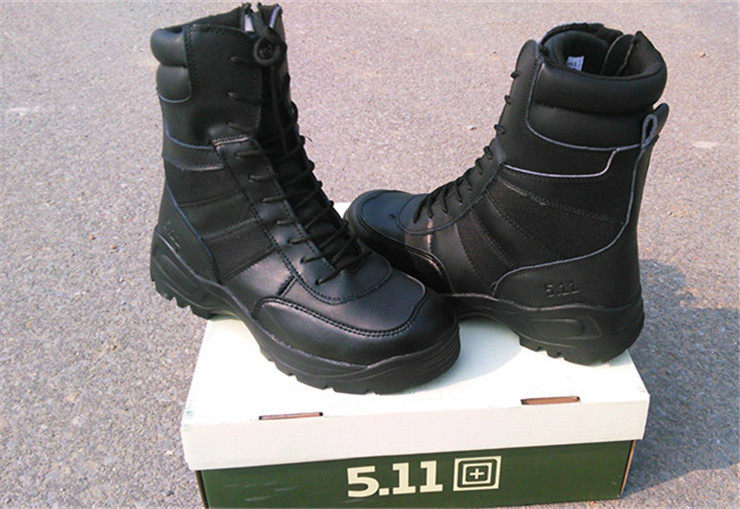 Bottes militaires en cuir - porter - Ref 1397667 Image 5