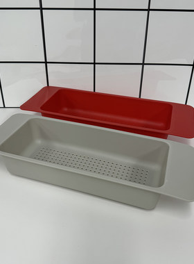 甄嘉宜滤水碗家用厨房水槽沥水篮