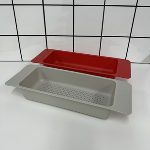 甄嘉宜滤水碗沥水篮家用厨房水果蔬菜碗碟滤水器水槽配件沥干架