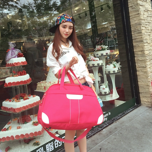 Сумка для путешествий подходит для мужчин и женщин, портативный брезент, в корейском стиле