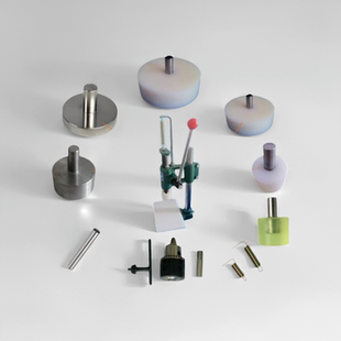 手动压力机小型压头配件弹簧尼龙压头橡胶压头不锈钢压头金属压头