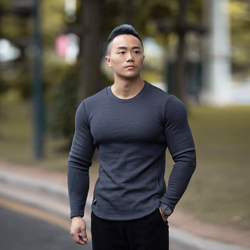 evensowarmup保暖男健身t恤