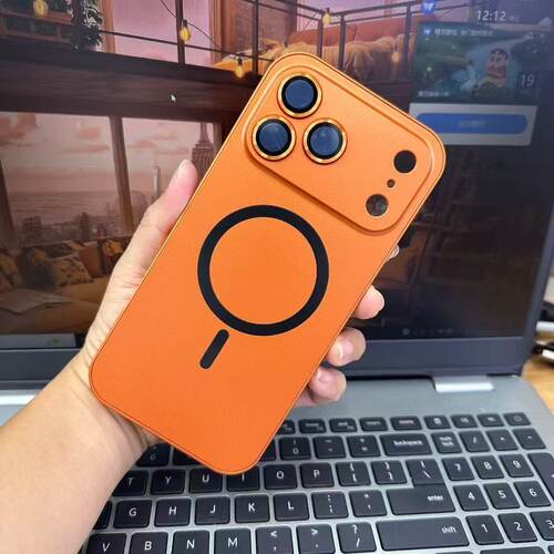适用iPhone17pro手机壳苹果16promax金属边框弹扣保护套14原色铝合金防摔13手机套15promax自带镜头膜保护壳