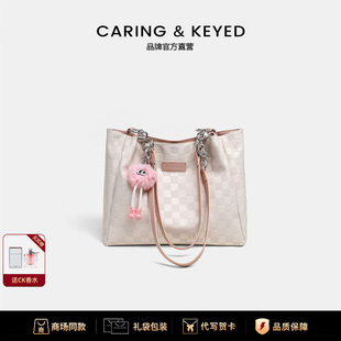 官方小c&k旗舰店包包女包大容量托特包休闲手提单肩包上课通勤包