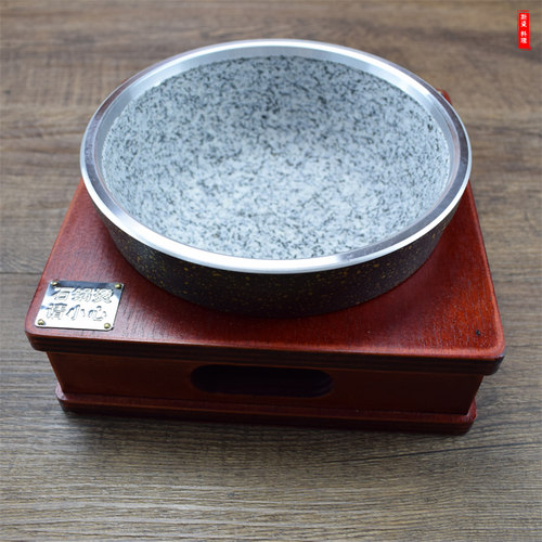 商用天然抗裂拌饭电磁炉石碗