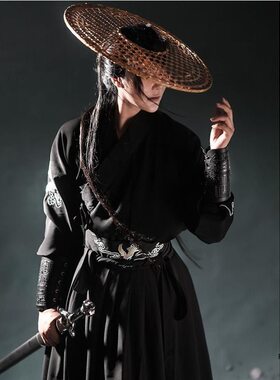汉服男中国风日常古风武侠剑客男士公子书生仙气套装学生毕业古装