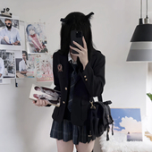 原创西服格裙套装 妙氏西装 新款 正版 9件套JK外套秋款 jk制服秋冬季