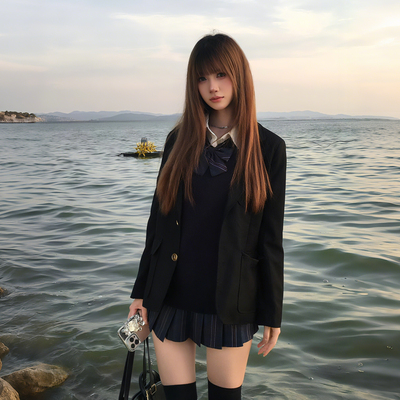 妙氏秋款西服大全套jk制服秋冬季