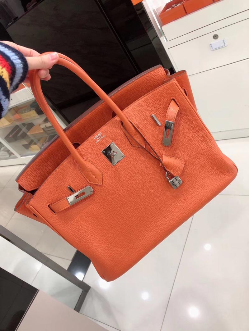 Birkin黄色女士手提包