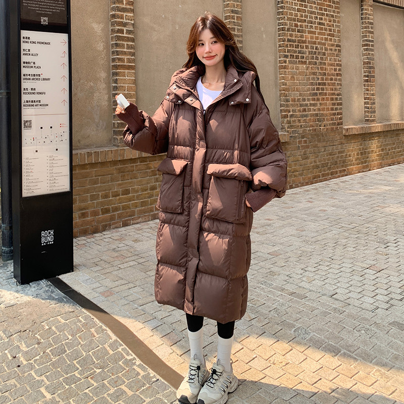 2025冬现货70绒加厚保暖中长款羽绒服2D152-S021-P260K398,女装羽绒服,2D152