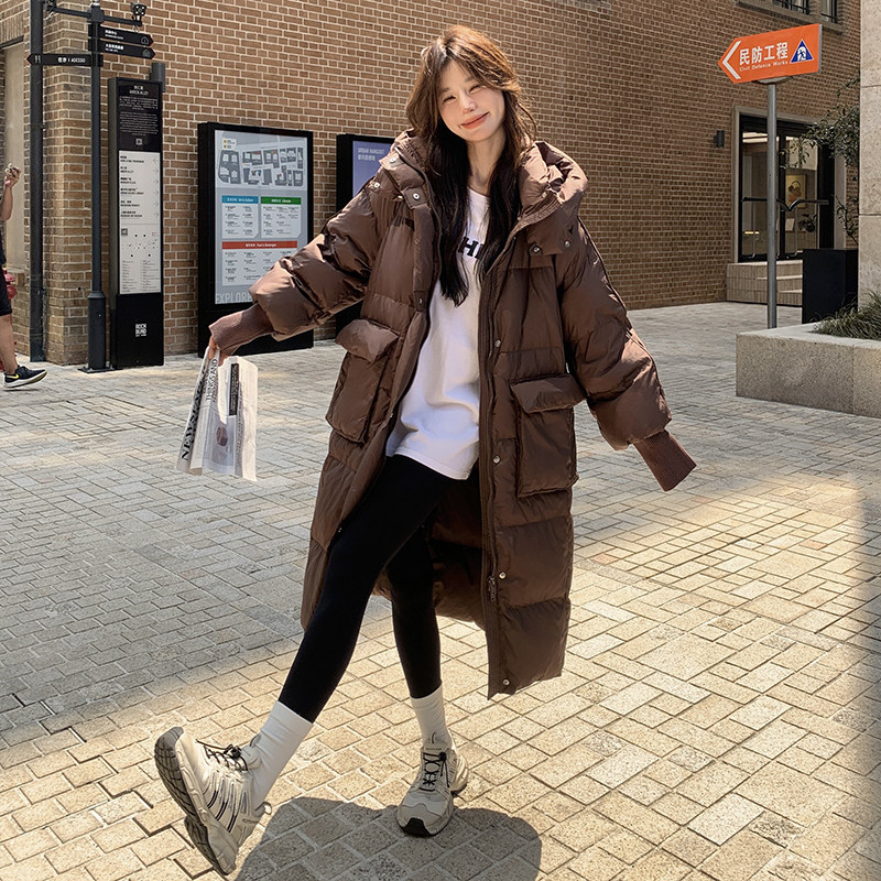 2025冬现货70绒加厚保暖中长款羽绒服2D152-S021-P260K398,女装羽绒服,2D152