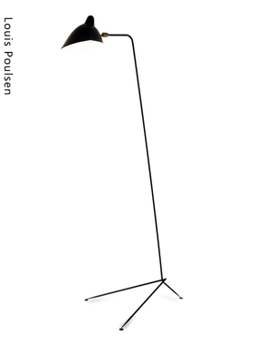 法国 Serge Mouille Standing lamp 1 arm 落地灯 单臂 经典