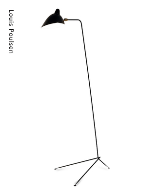法国 Serge Mouille Standing lamp 1 arm 落地灯 单臂 经典
