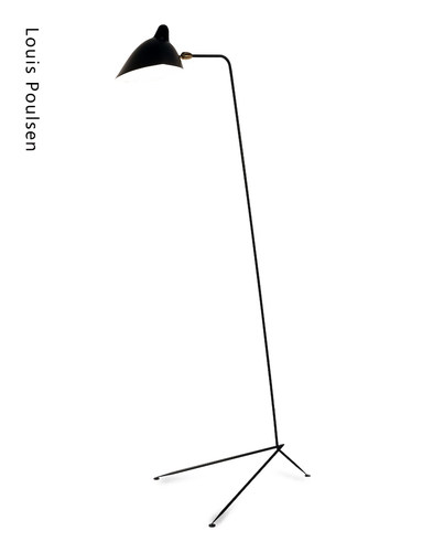 法国 Serge Mouille Standing lamp 1 arm 落地灯 单臂 经典