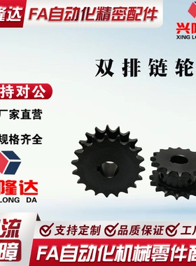 双排链轮 VLR11-12齿-VLR11-21齿 SP50SD 50系列链轮订做齿轮链条