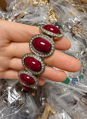 欧美外贸原单复古宫廷风弹力手链小众设计感高级轻奢气质百搭手饰