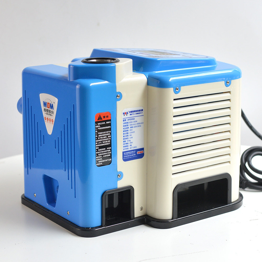 西菱永磁水泵ap750ga家用全自动自吸增压泵 不锈钢 变频恒压 防冻