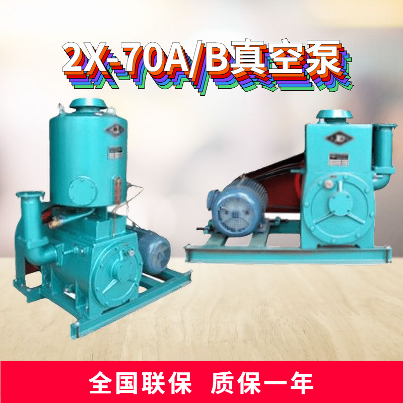 热销2x-70b双级旋片式真空泵 用于真空炉 脱泡行业 旋叶式真空泵