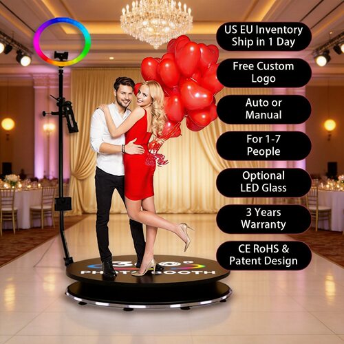 360 Booth Photo Booth For Wedding 360环拍照相亭photobooth