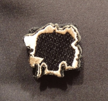 OYO户外Bullet Hole Velcro patch绣花仿真zi弹孔魔术贴小臂章