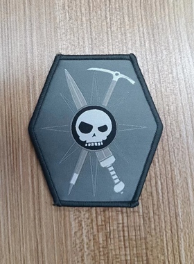 OYO独家TAD款 Praetorian Patch禁卫军章大小眼剑镐章 骷髅魔术贴