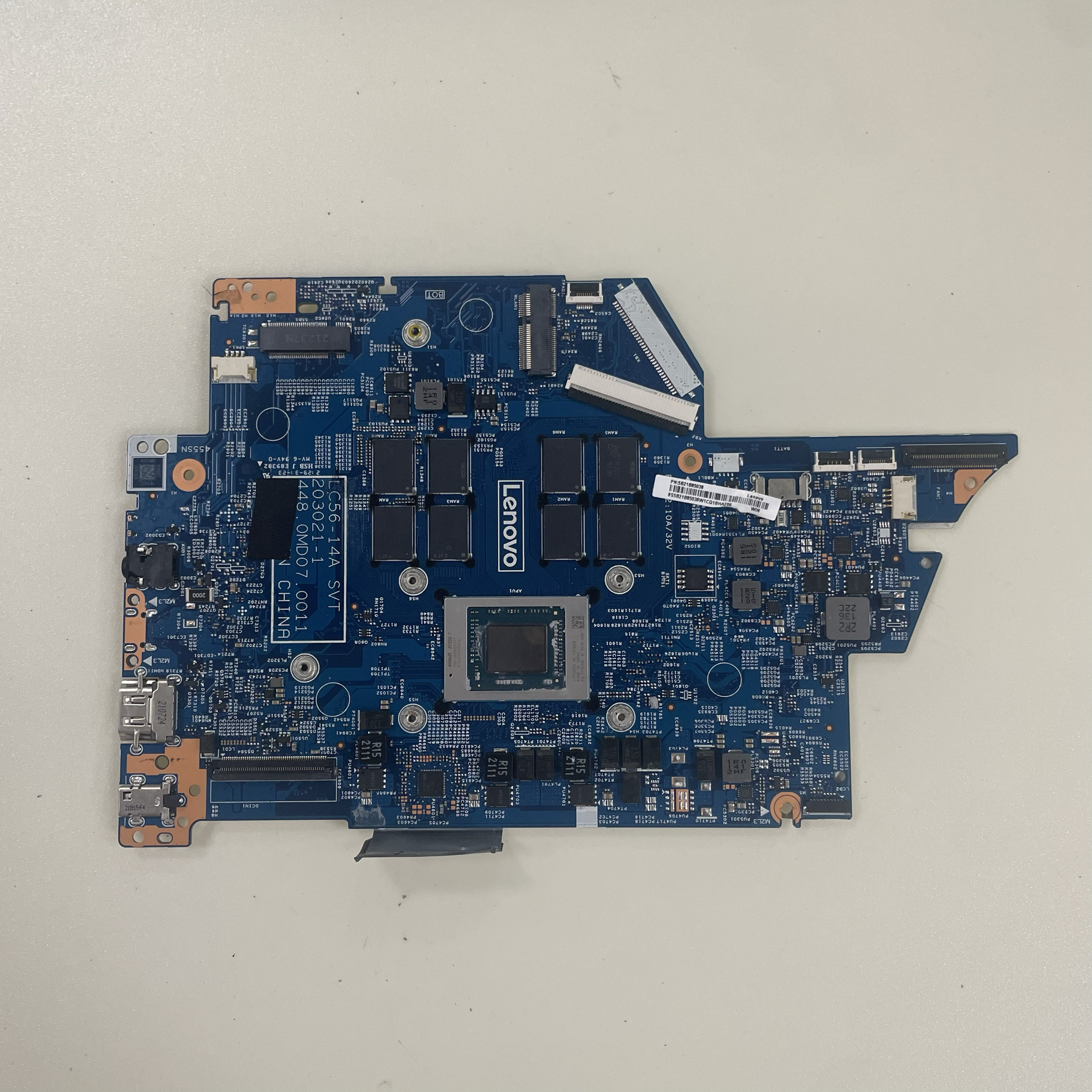 203021-1 联想Ideapad Flex 5-14ALC05笔记本主板 r7 cpu