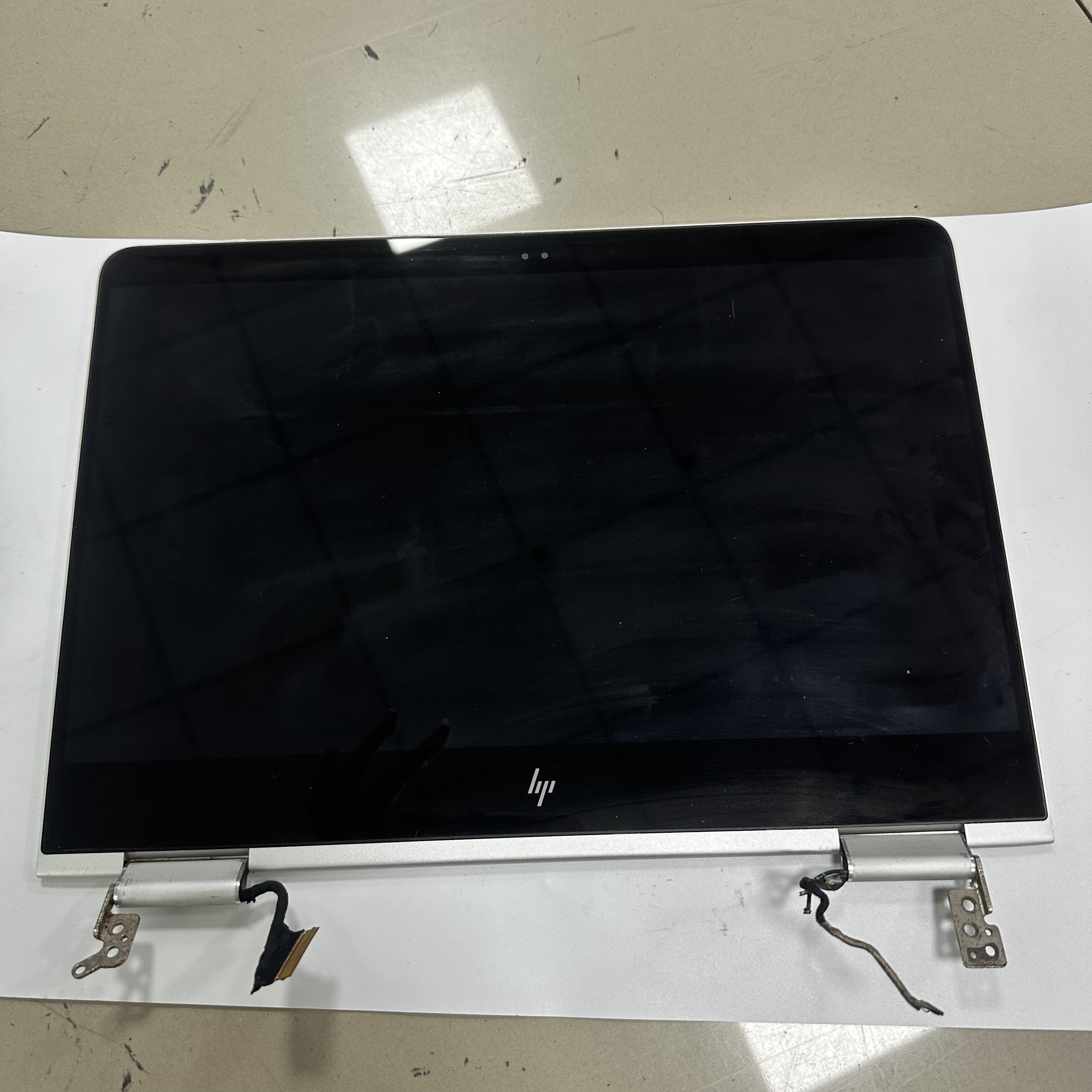 惠普X360 13-AC TPN-Q178 触摸屏幕总成上半部 银色