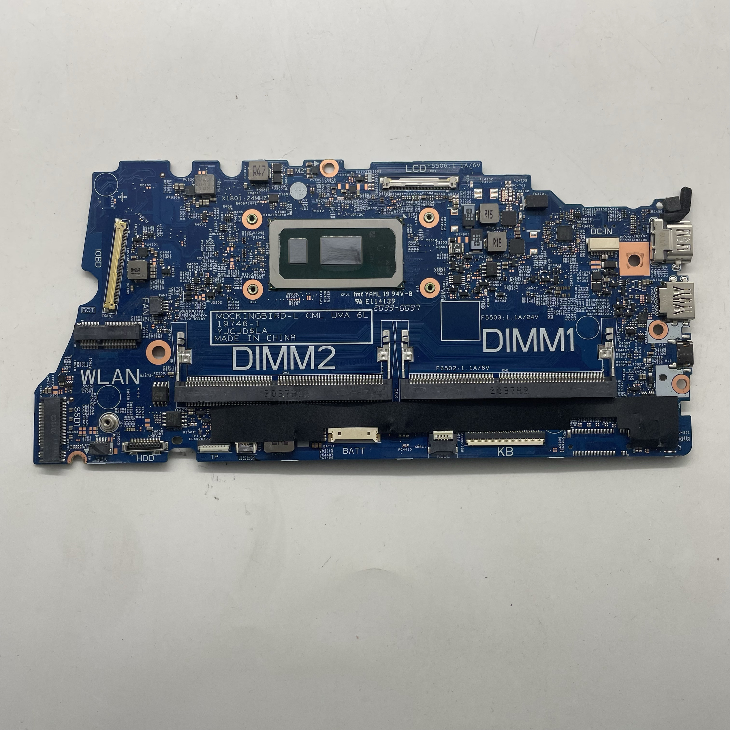 dell Latitude 3410 3510 19746-1 CN-02g2j7 i3 cpu
