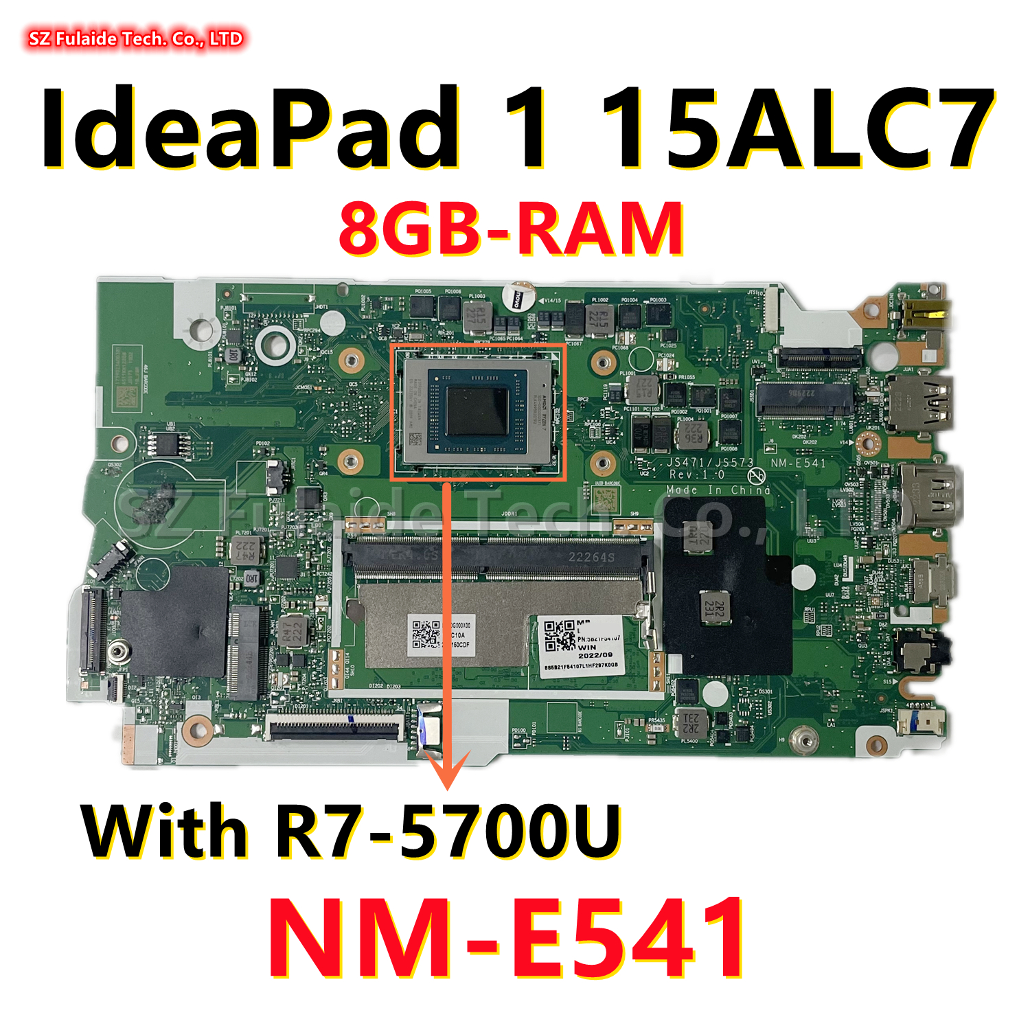 联想 Ideadpad 15alc 15sare 2020 15SALC 3-15ALC6主板 NM-E541