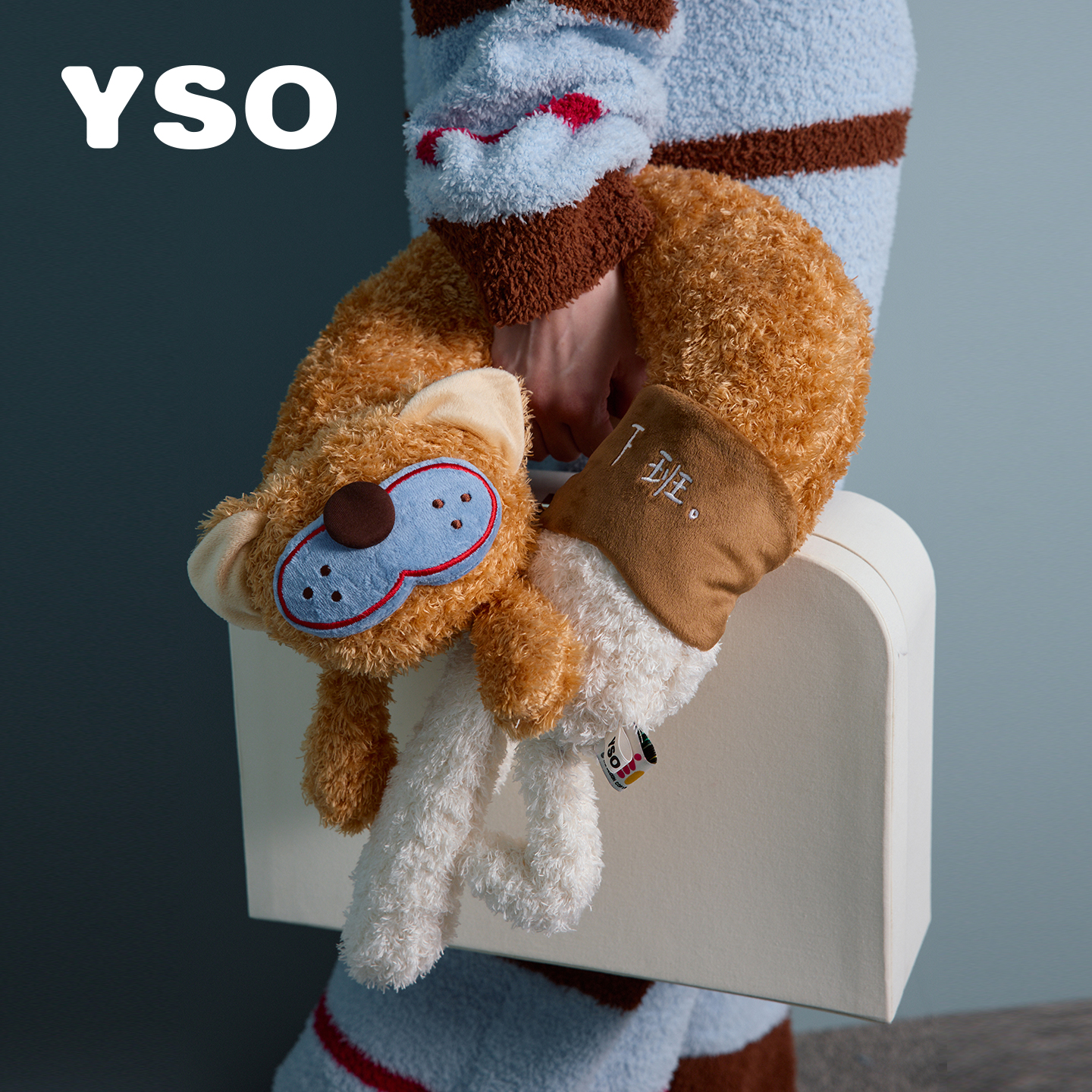 【酷猫系列单品周边】2025新款毛绒u型枕便携轻量随行飞机护颈枕