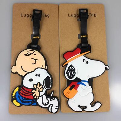 动漫卡通史路比行李牌旅行登机牌个性创意防丢托运包包吊牌挂件