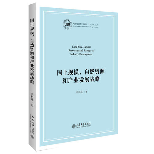 国土规模、自然资源和产业发展战略 大国发展经济学系列 北京大学旗舰店正版