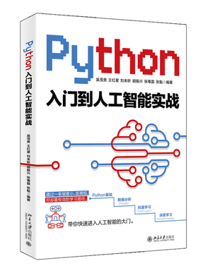 Python入门到人工智能实战 北京大学旗舰店正版