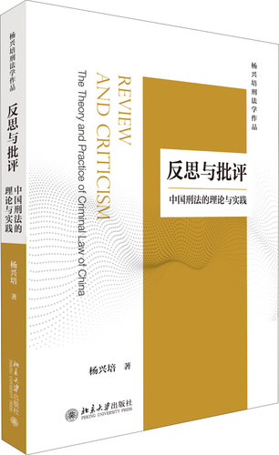 反思与批评——中国刑法的理论与实践 北京大学旗舰店正版
