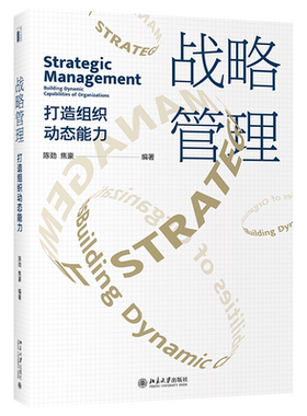 战略管理：打造组织动态能力 北京大学旗舰店正版