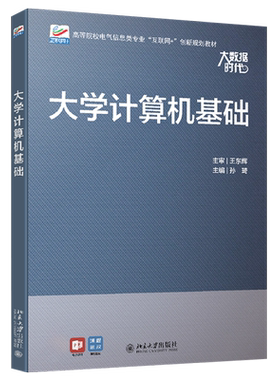 大学计算机基础 高校电气信息类专业互联网+创新教材 北京大学旗舰店正版