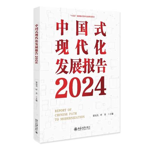 中国式现代化发展报告2024 梁昊光 叶青 北京大学旗舰店正版