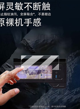 适用瓦尔基里VK03贴膜6.2英寸触摸屏幕膜VK03-M BLACK海景房电脑机箱保护膜ATX台式机箱显示屏非钢化膜