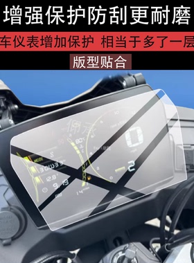 适用26款无极DS500X钢化膜DS525/DS525X玻璃SR4 Max Pro仪表膜ADV踏板车SR250GT Pro保护膜SR4 Max PLAY贴膜