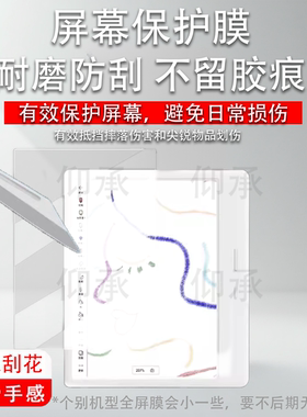 适用于掌阅iReader Ocean5C阅读器钢化膜Reader Ocean5电纸书保护膜7寸Ocean5Pro墨水屏屏幕膜AR书写类纸