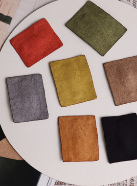 「吾庄」小清新田园风鹿皮绒几何图形边夹BB夹儿童发夹服帖舒适