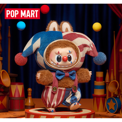 POPMART泡泡玛特 WHY SO SERIOUS系列搪胶毛绒挂件盲盒礼物
