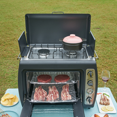 艾伦斯燃气蒸煮三合一烤箱商用