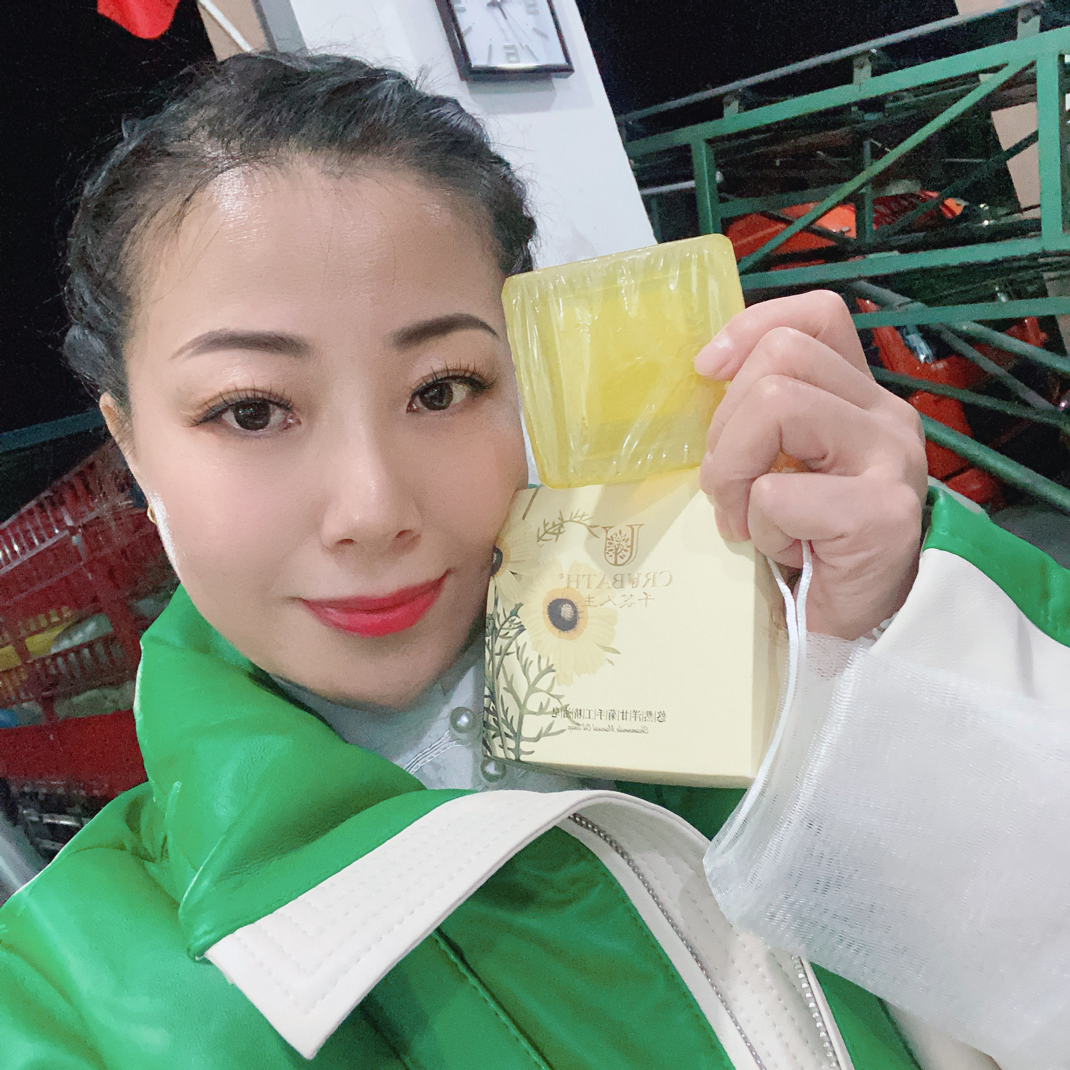 洋甘菊手工精油皂抗敏保湿舒缓止痒紧致皮肤千蕊人生抑菌洗澡洁面