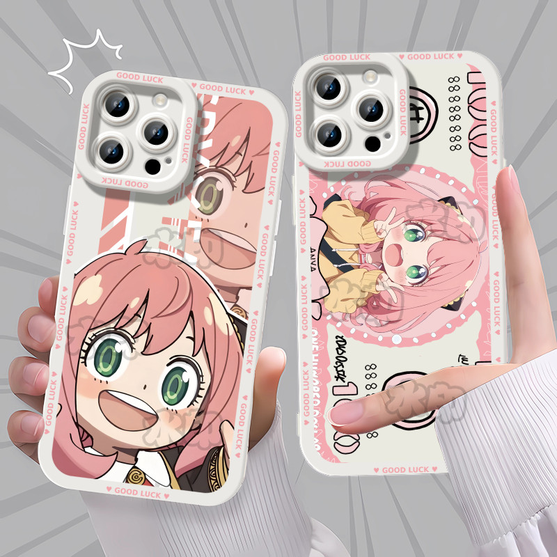 间谍过家家阿尼亚动漫手机壳适用苹果16VIVOY70SIQOOZ9TURBOY37红米NOTE15PRO华为NOVA14P6016防摔VIY35MATE4