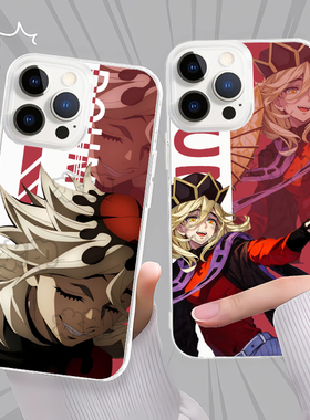 鬼灭之刃无限城上弦童磨动漫手机壳适用苹果16小米1714新款VIVOX200SOPPORENO13IQOO真我GT8Z915荣耀X50华为P