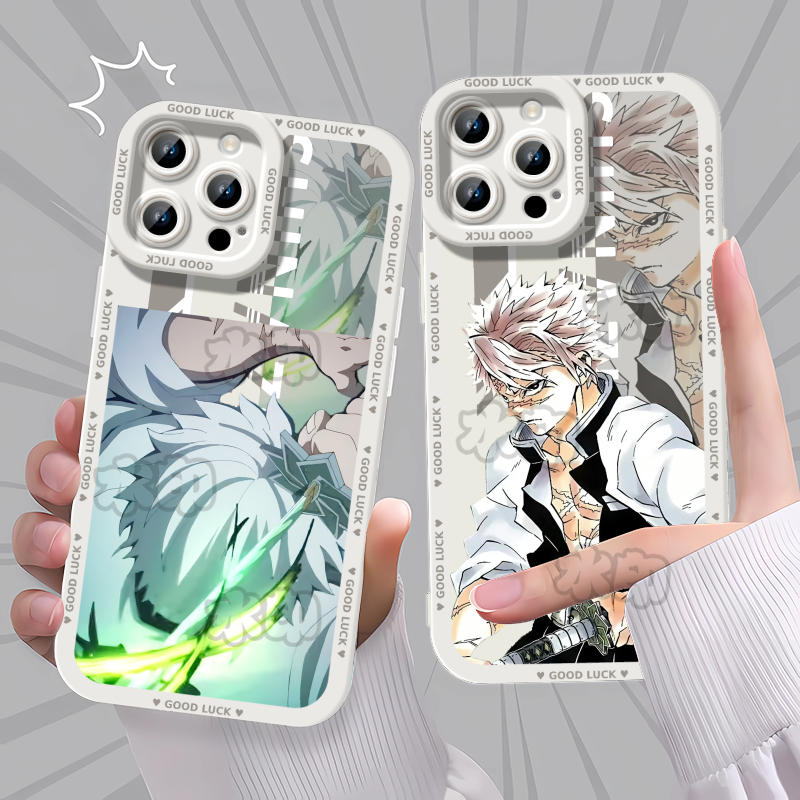 鬼灭之刃不死川实弥手机壳适用苹果17新款小米17PRO红米NOTE15VIVOX200S12华为P60MATE60OPPOK80至尊1加ACE51