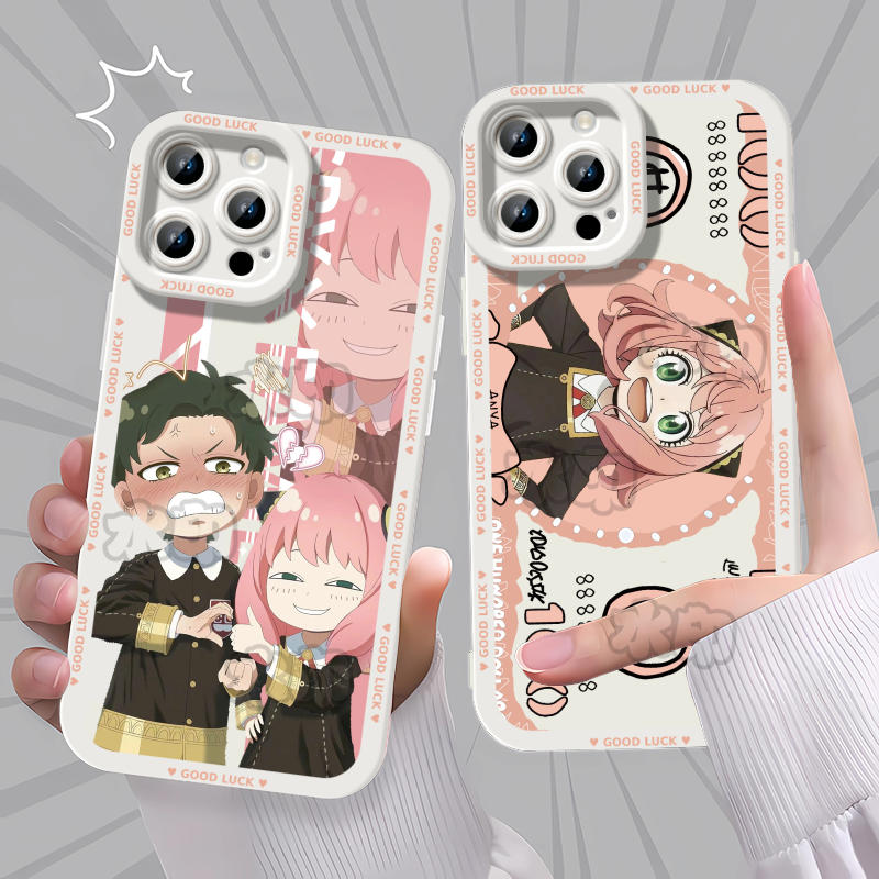 间谍过家家阿尼亚动漫手机壳适用苹果16IQOONEO10PROPLUS15小米1711PROMAXOPPORENO14华为MATE60红米NOTE15PR