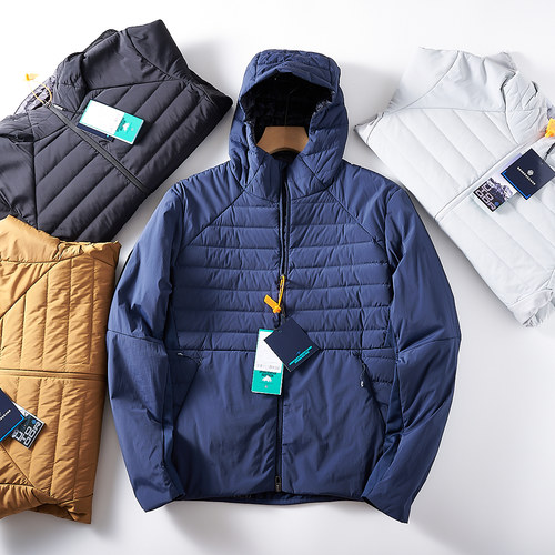 蓬松度600+！轻盈保暖！外贸男装秋冬超轻连帽休闲运动羽绒服外套