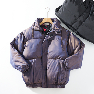 冬季 加厚保暖 男款 高街 宽松百搭简约面包服御寒棉衣棉服潮 美式